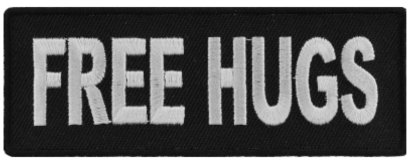 Free Hugs Patch